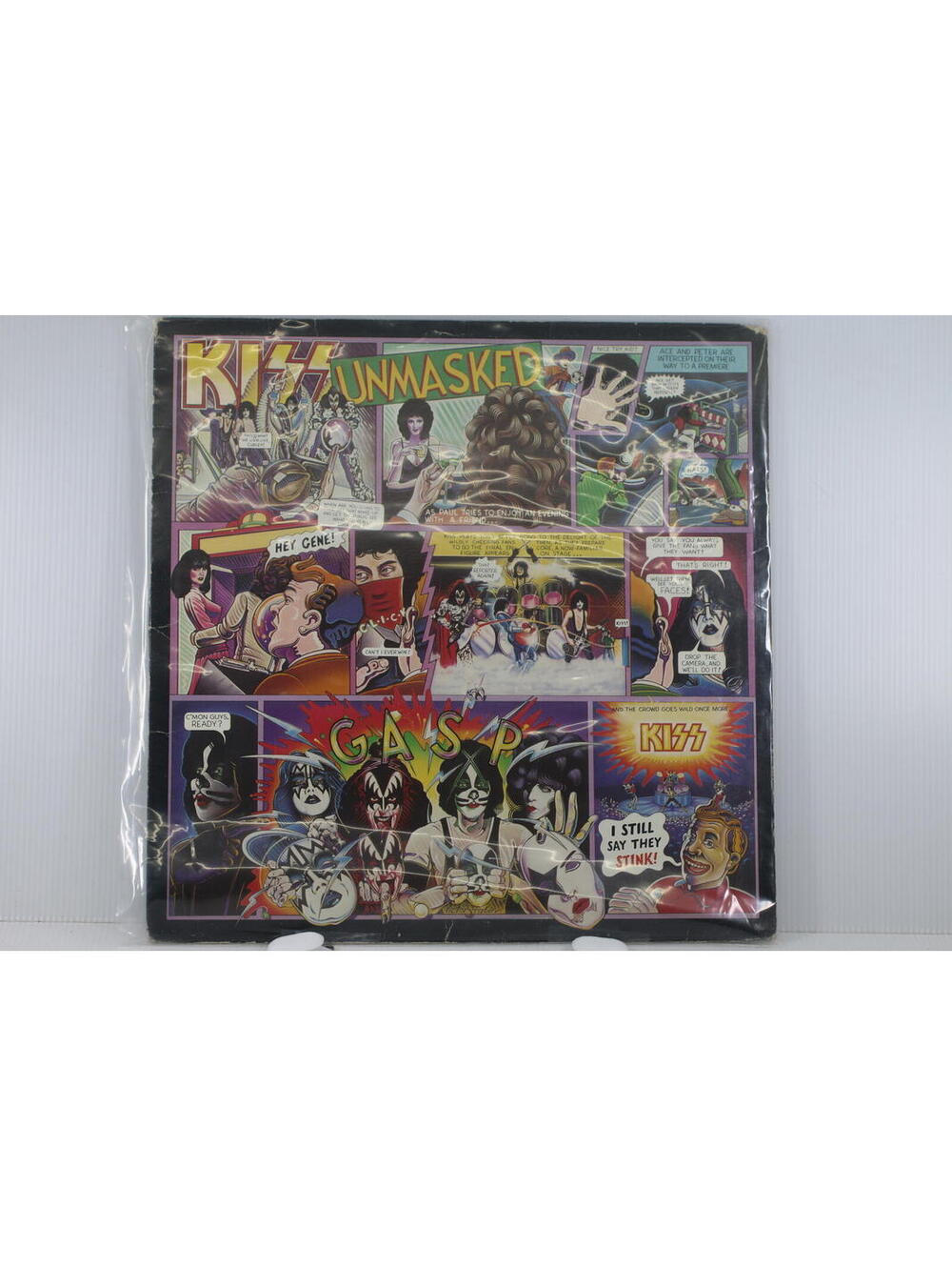 KISS Unmasked Vinyl LP 1980 Pressing on Casablanca Vintage Original Album
